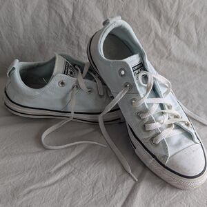 Converse Light Blue Sneakers